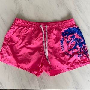 Diesel Swim Trunks - pink - size small